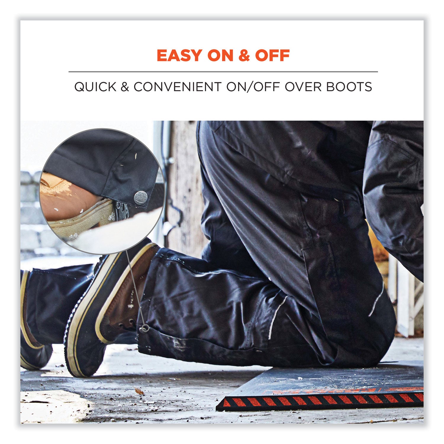 Ergodyne 6472 Insulated Bib Overalls, 4XL, Black, 300D Oxford Polyester, Polyester, 1 Each