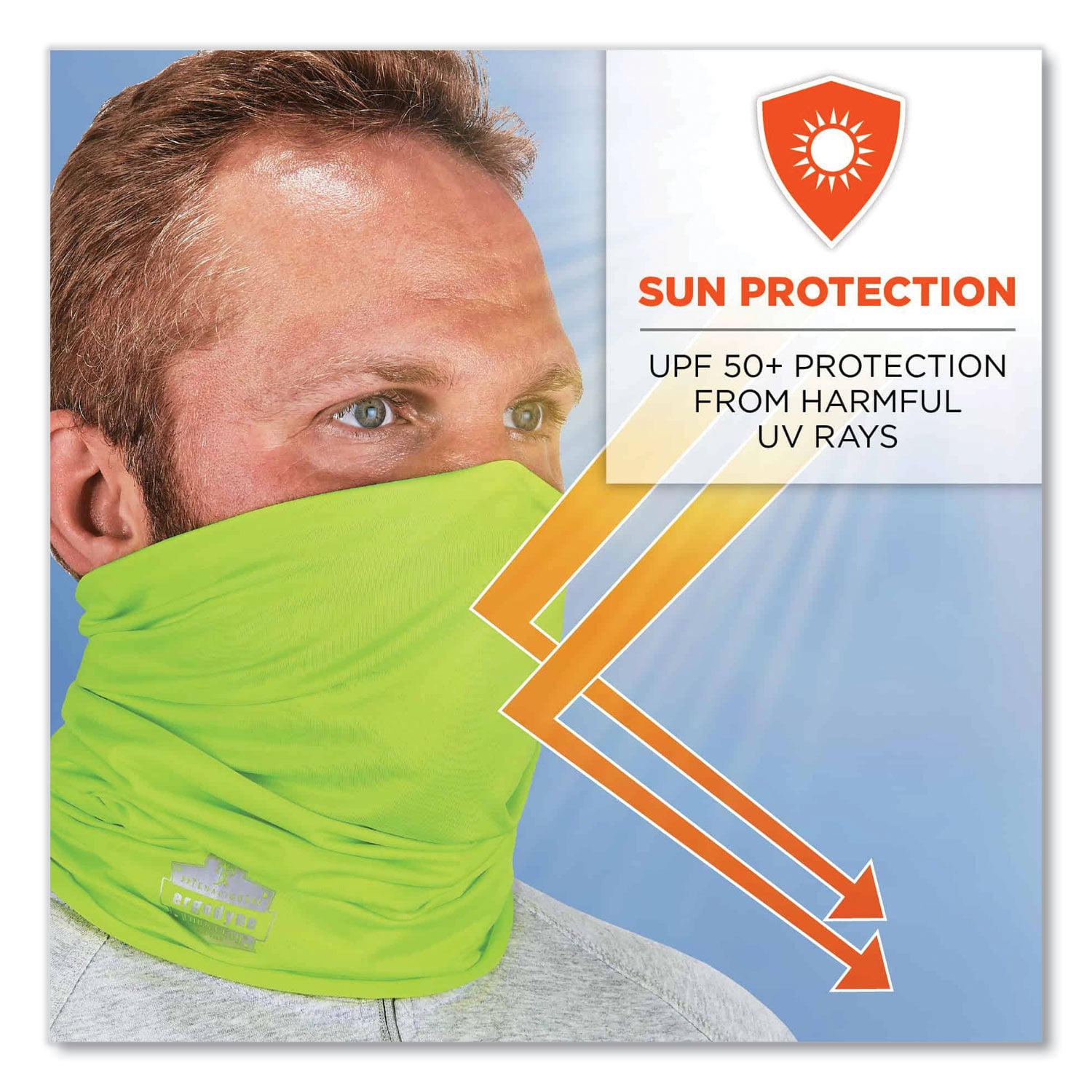 Ergodyne 6487 Hi-Vis Lime Cooling Multi-Band