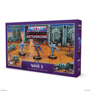 Masters of the Universe: Battleground RPG Expansion Set Wave 5 Evil Warriors Faction - Includes 3 Character Minis Webstor and 2 Hover Robots, Rulebook and More - for Ages 14+