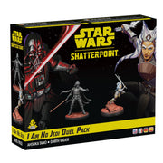 Asmodee Star Wars Shatterpoint I Am No Jedi Duel Pack - Includes Ahsoka Tano & Darth Vader, Tabletop Miniatures Strategy Game for Kids and Adults, Ages 14+, 2 Players, 90 Min Playtime