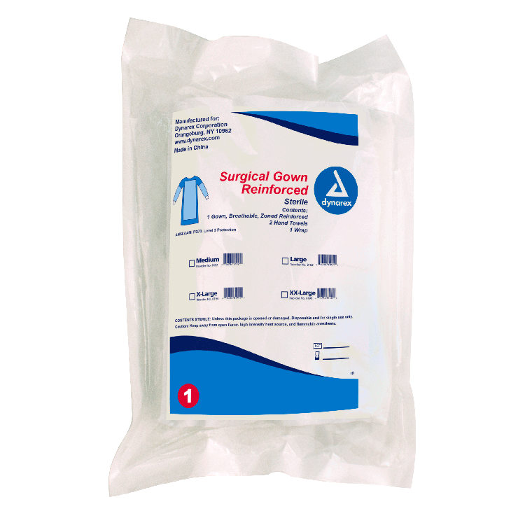 Surgical Gowns Reinforced, Medium20 Boxes per Case