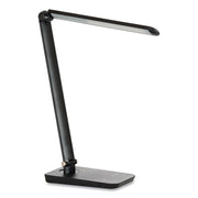 Vamp Led Dsk Lamp Blk W/Chargr