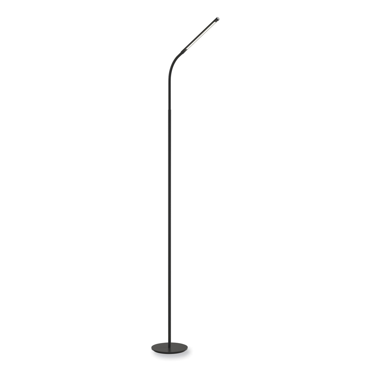 Gooseneck Floor Lamp Black