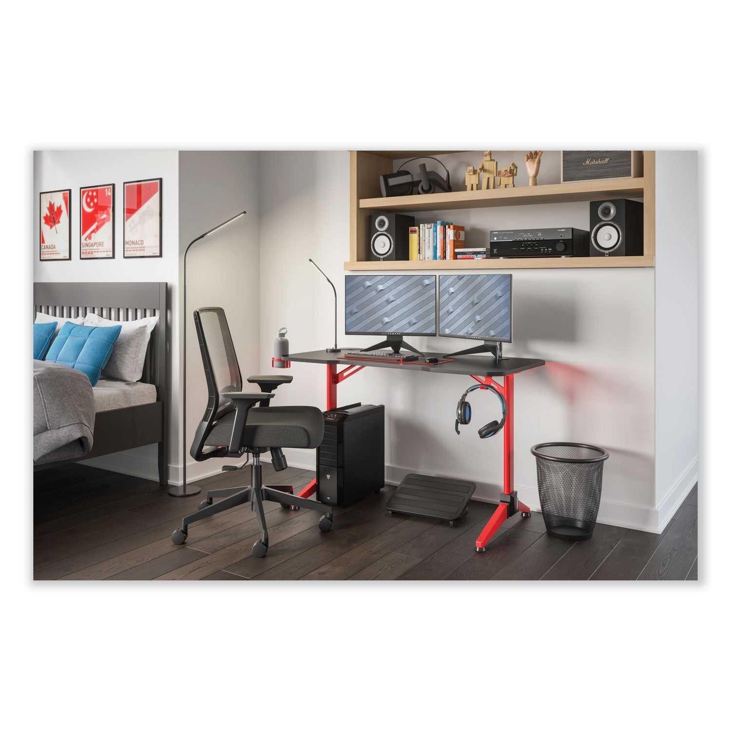 Gooseneck Desk Lamp White