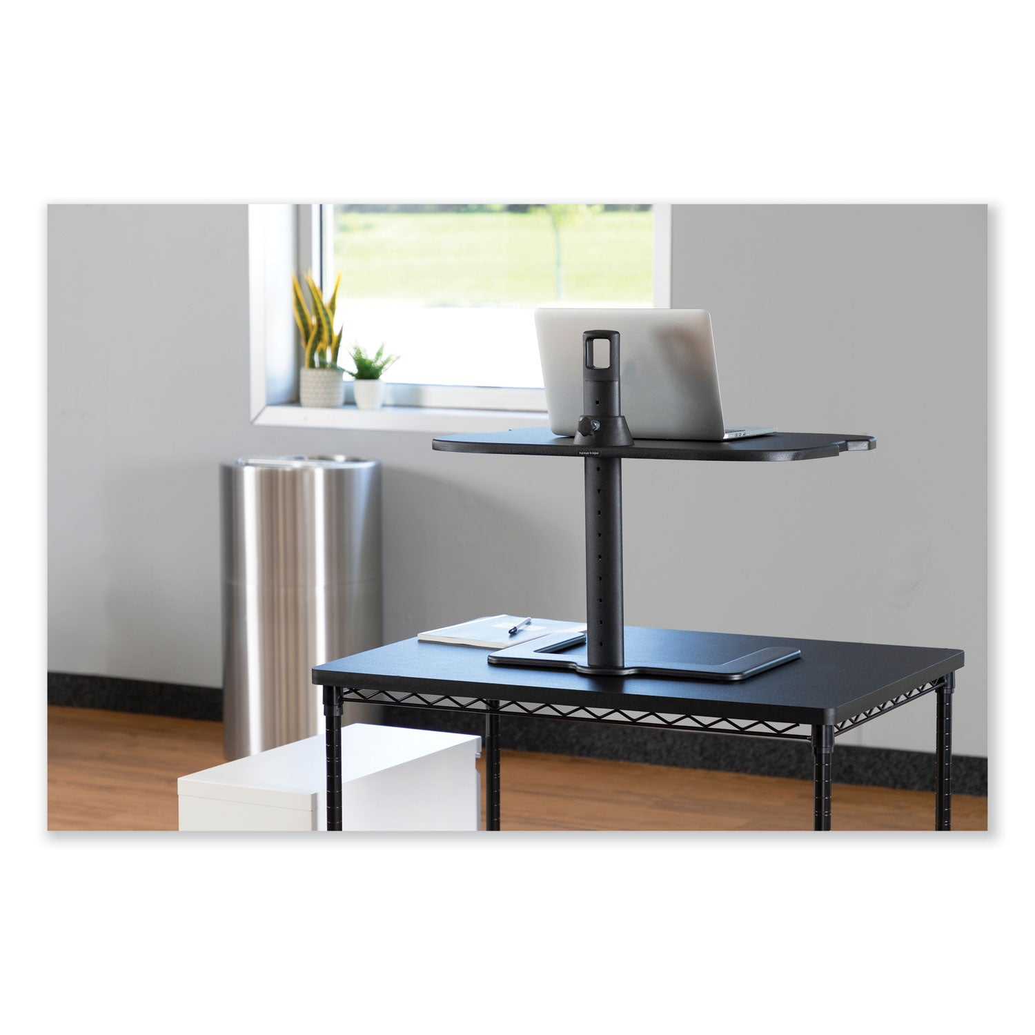 Laptop Stand Height Adj. Blk