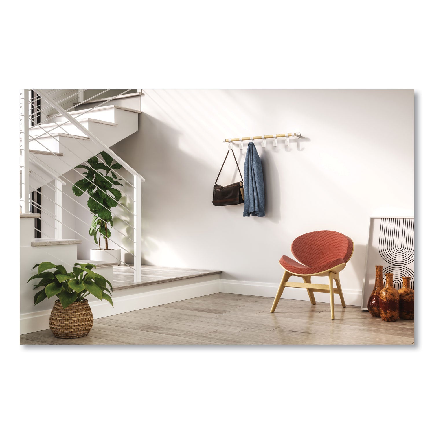 Resi Coat Wall Rack 6 Hook