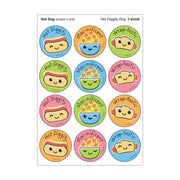 Hot Diggity Dog, Hot Dog scent Scratch 'n Sniff Stinky Stickers®, Pack of 48