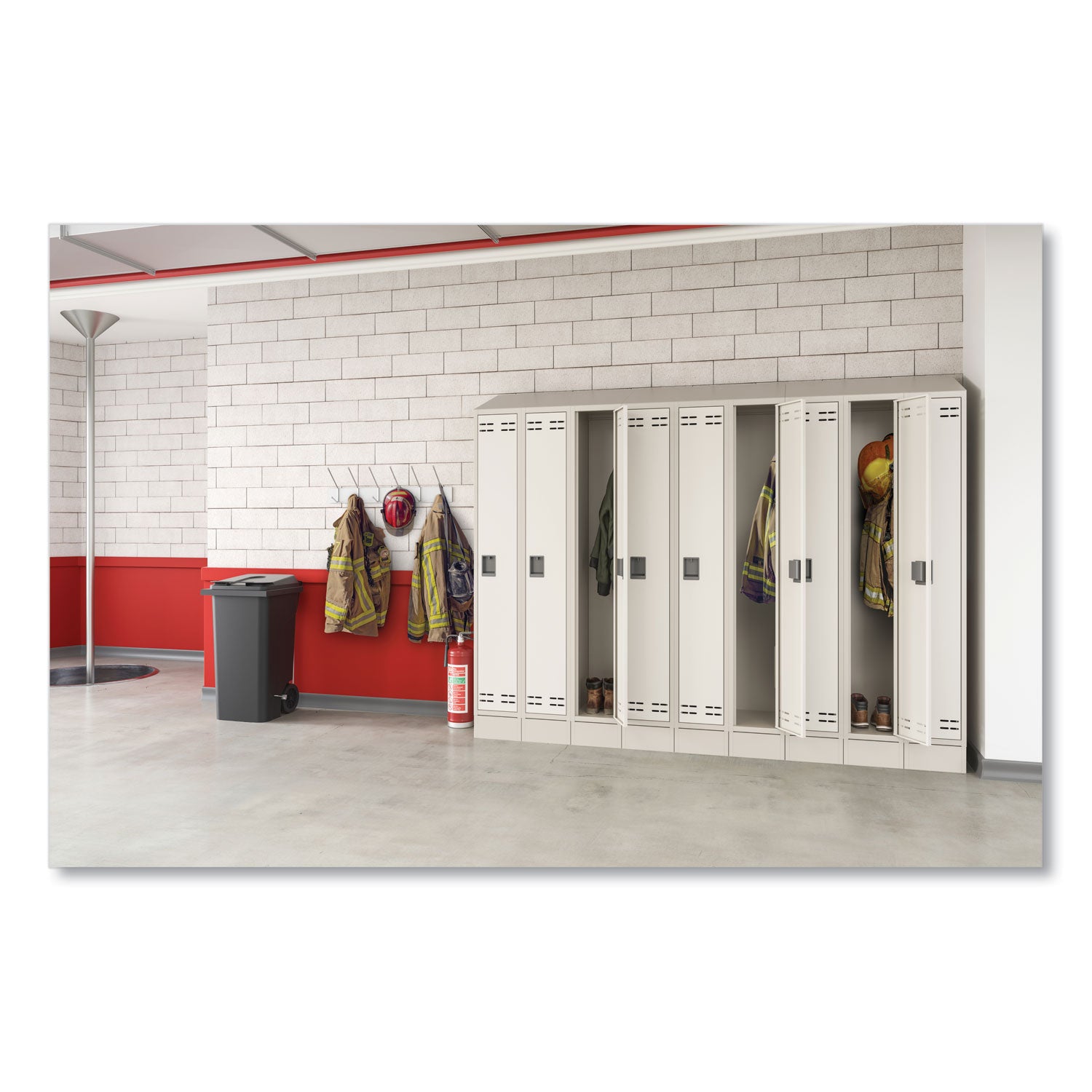 Skirt Locker Triple Column Tn