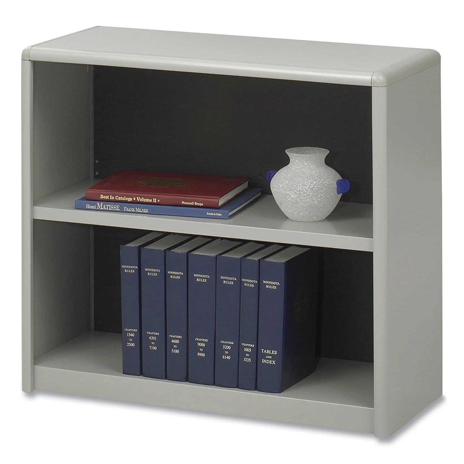 Bookcse Valuemate 2 Shelf Gry