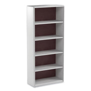 Bookcse Valuemate 5 Shelf Gry