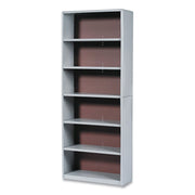 Bookcse Valuemate 6 Shelf Gry