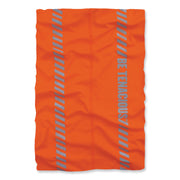 Ergodyne 6487 Cooling Multi-Band, Orange, Fabric/Polyester/MicroFiber/Spandex, Reflective, Moisture Wicking, UV Resistant, Anti-odor, Stretchable, Lightweight, High Visibility, 1 Each