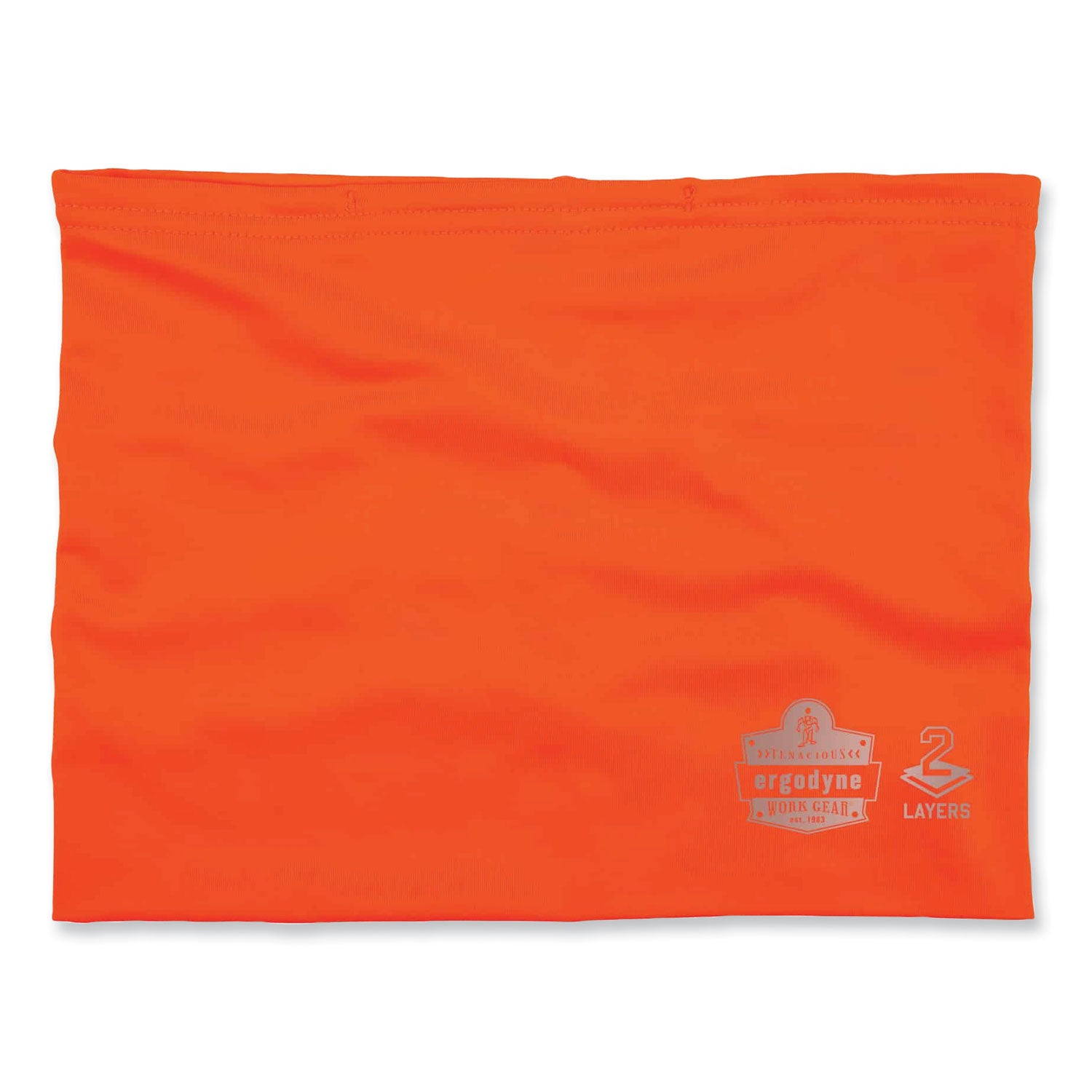 Ergodyne Chill-Its 6489 2-Layer Cooling Multi-Band, Small/Medium, Orange, Polyester/Microfiber/Spandex, 1 Each