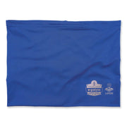 Ergodyne Chill-Its 6489 2-Layer Cooling Multi-Band, Small/Medium, Blue, Polyester/Microfiber/Spandex, 1 Each