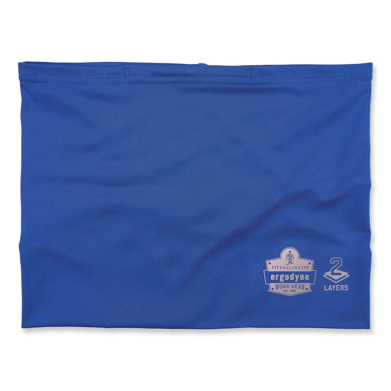 Ergodyne Chill-Its 6489 2-Layer Cooling Multi-Band, 2XL/3XL, Blue, Polyester/MicroFiber/Spandex, 1 Each