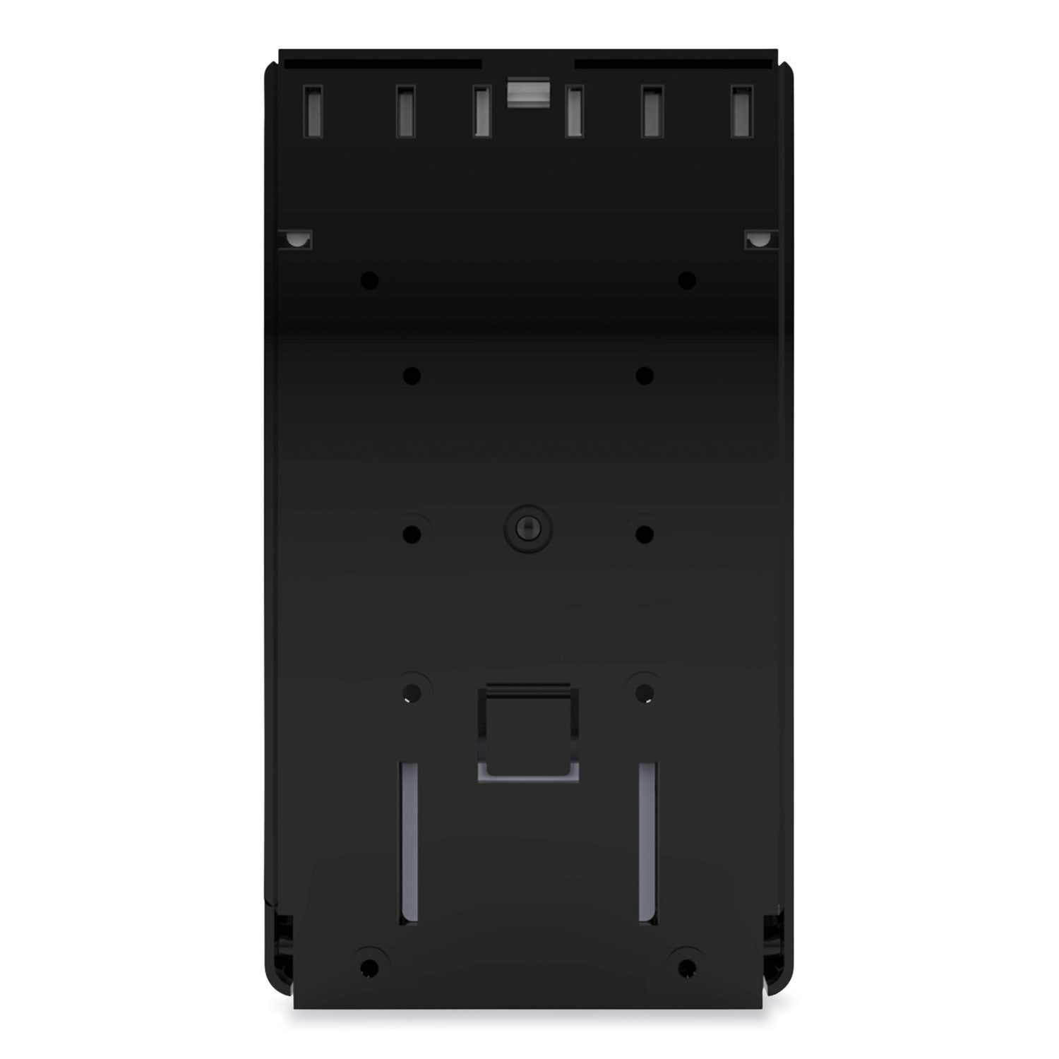 SC Johnson Foam Soap Dispenser - Manual - Durable, Vandal Resistant, Damage Resistant, Wall Mountable, Antimicrobial, Anti-bacterial - Black - 1 Each