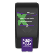 SC Johnson Foam Soap Dispenser - Manual - Durable, Vandal Resistant, Damage Resistant, Wall Mountable, Antimicrobial, Anti-bacterial - Black - 1 Each