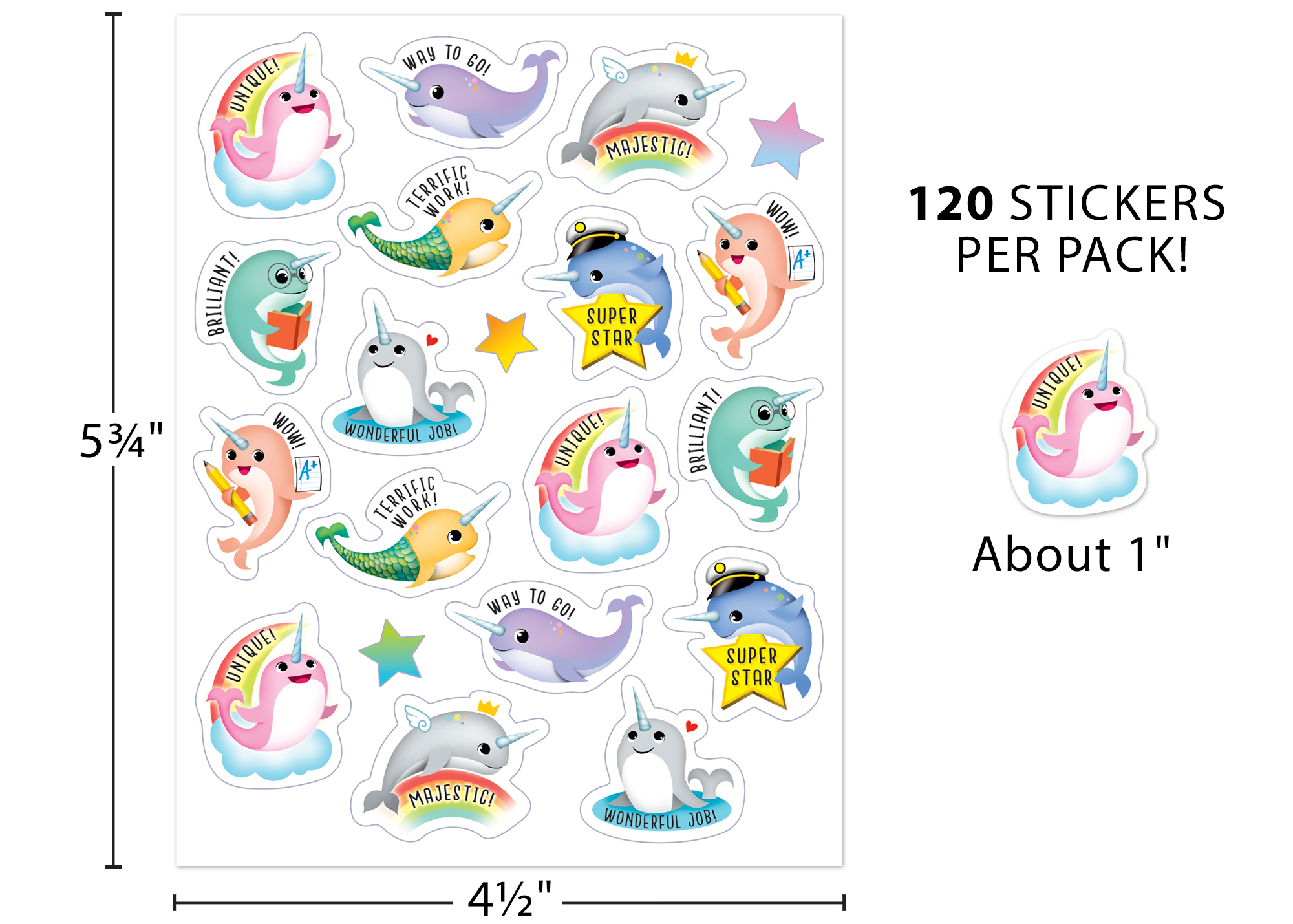 Narwhals Stickers