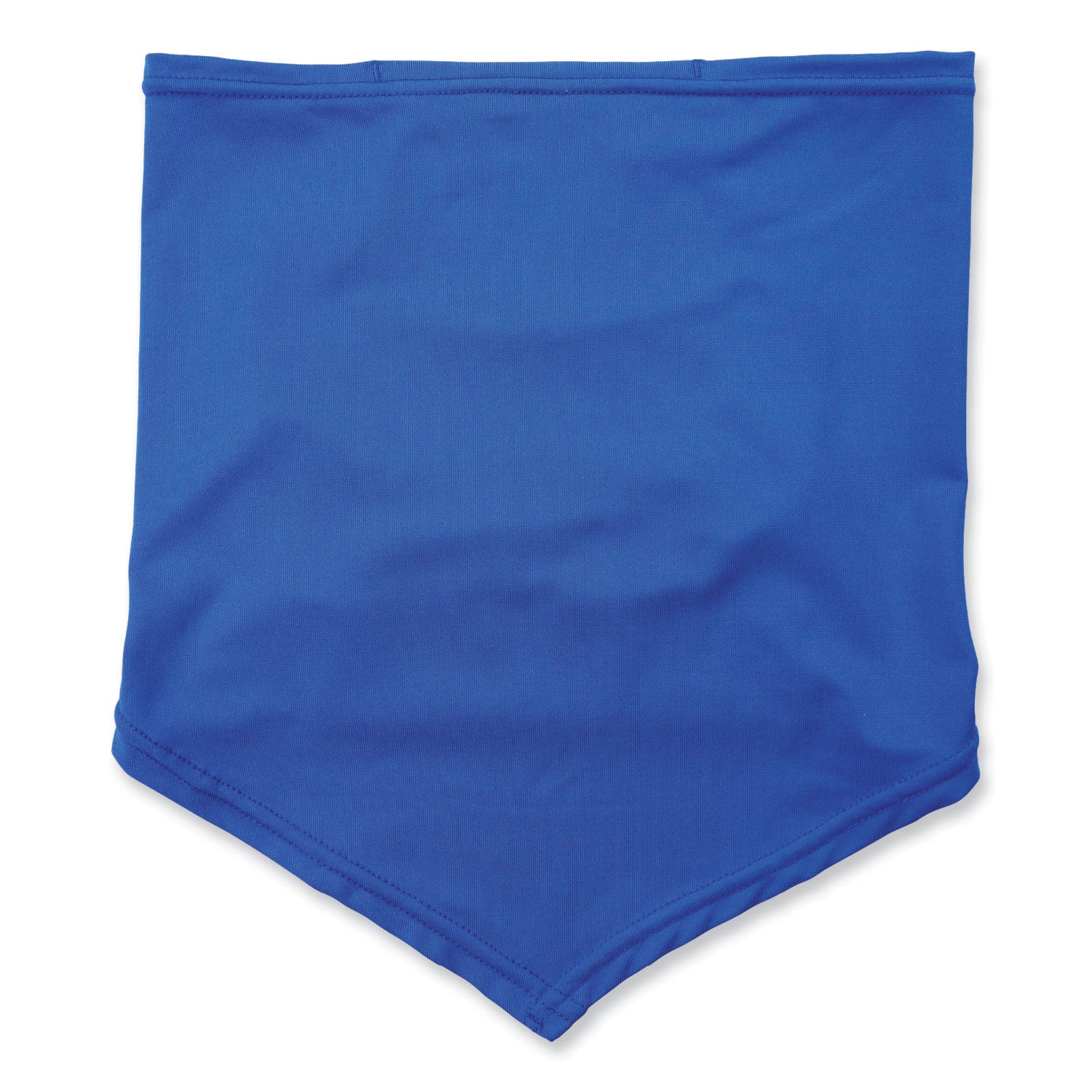 Ergodyne 6483 Cooling Neck Gaiter Bandana with Pocket, Small/Medium, Blue, Spandex/Polyester/MicroFiber, 1 Each