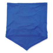 Ergodyne 6483 Cooling Neck Gaiter Bandana with Pocket, Small/Medium, Blue, Spandex/Polyester/MicroFiber, 1 Each