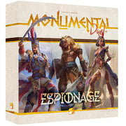 Funforge Monumental Duel Civilizations Espionage Deck-Building Board Game for Ages 10+, Strategic & Engaging Play, 2 Players, 60-90 Min
