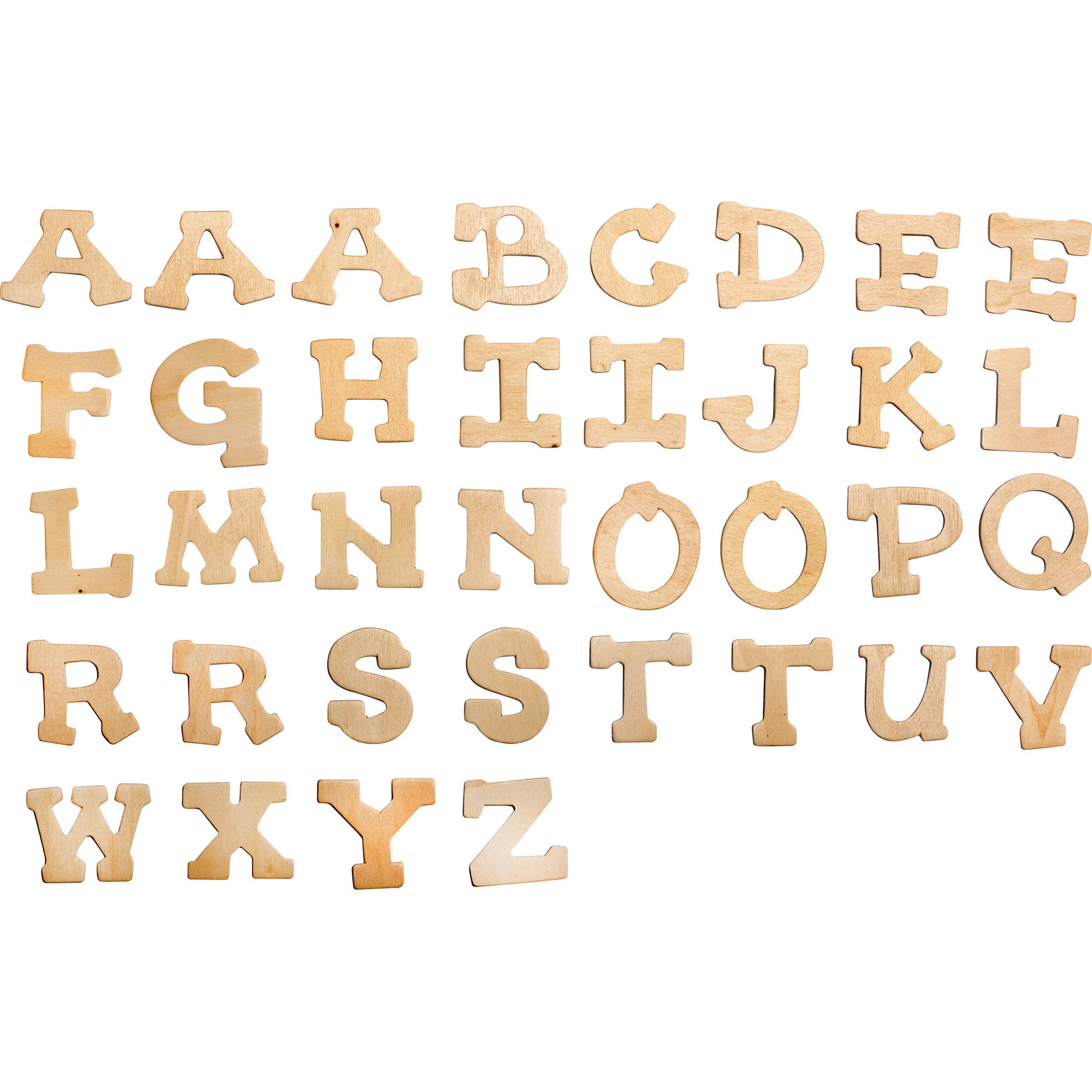 Fun Font Letter Pack, 36 Pieces