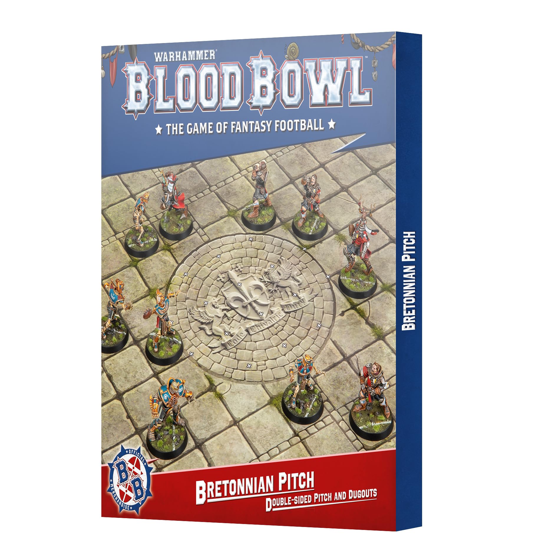 Blood Bowl: Pitch & Dugouts Bretonnian Team