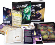 City of Mist Son of Oak Starter Box - Beginner-Friendly Tabletop RPG Set, Includes Streamlined Rulebooks, Pre-Made Characters, Shark Tank Adventure, Custom Dice, Maps, Tokens, and Status Trackers