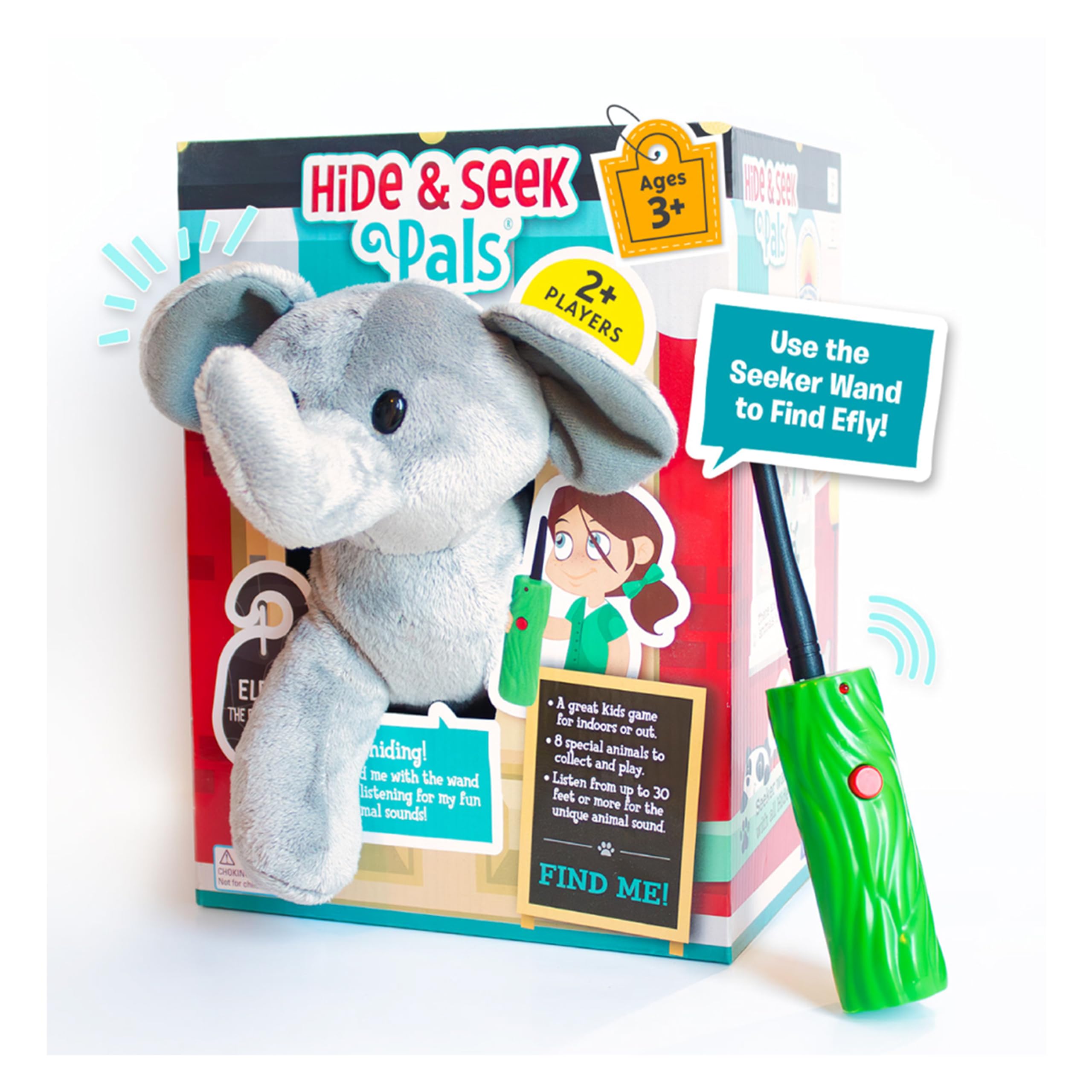 R&R Games Hide & Seek Pals - Moki The Monkey Family Game