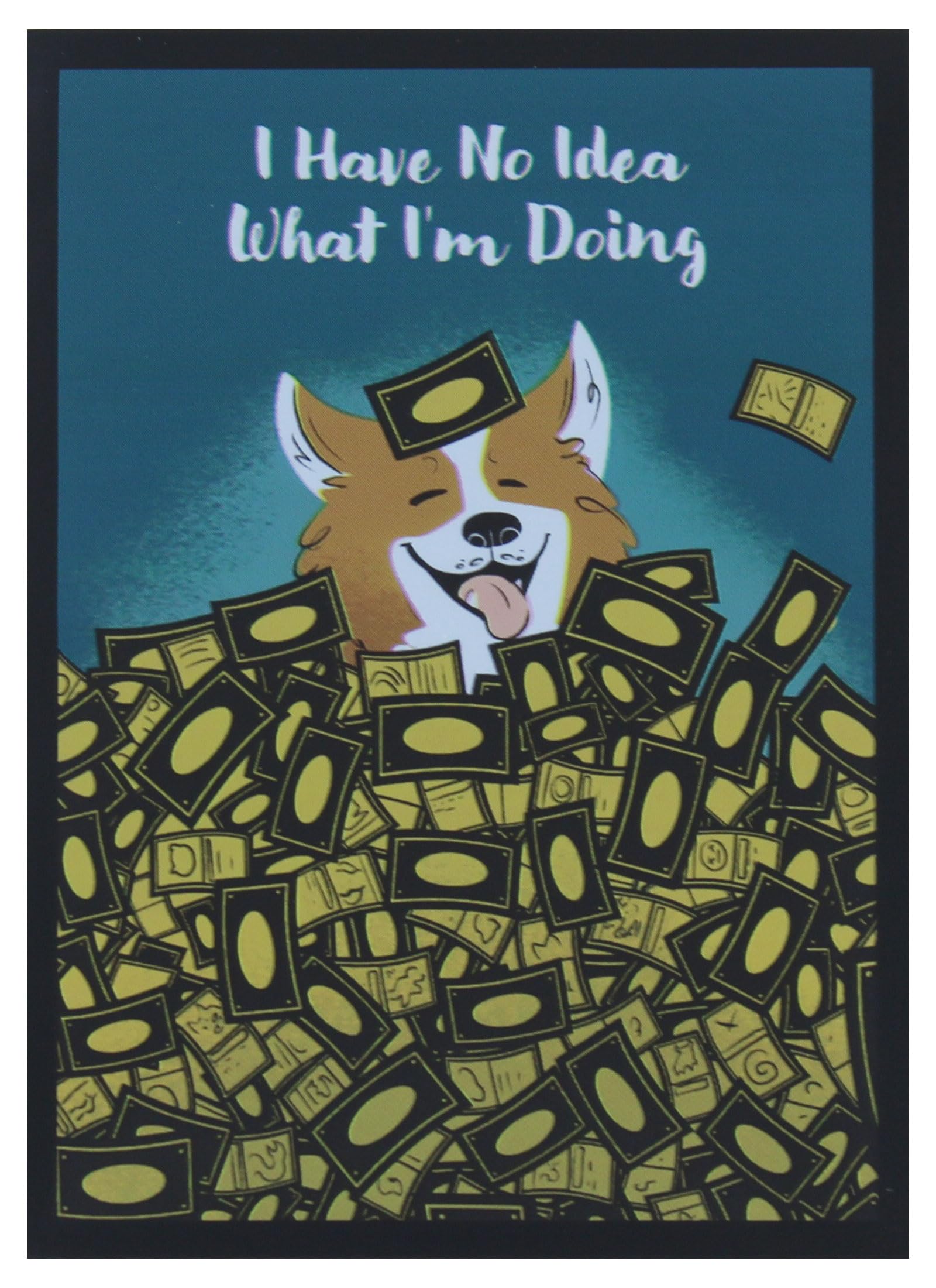 Corgi I Have No Idea What I'm Doing Card Sleeves (50ct)