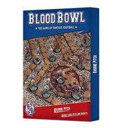 Blood Bowl - Khorne Team Double-sided Pitch and Dugouts Set