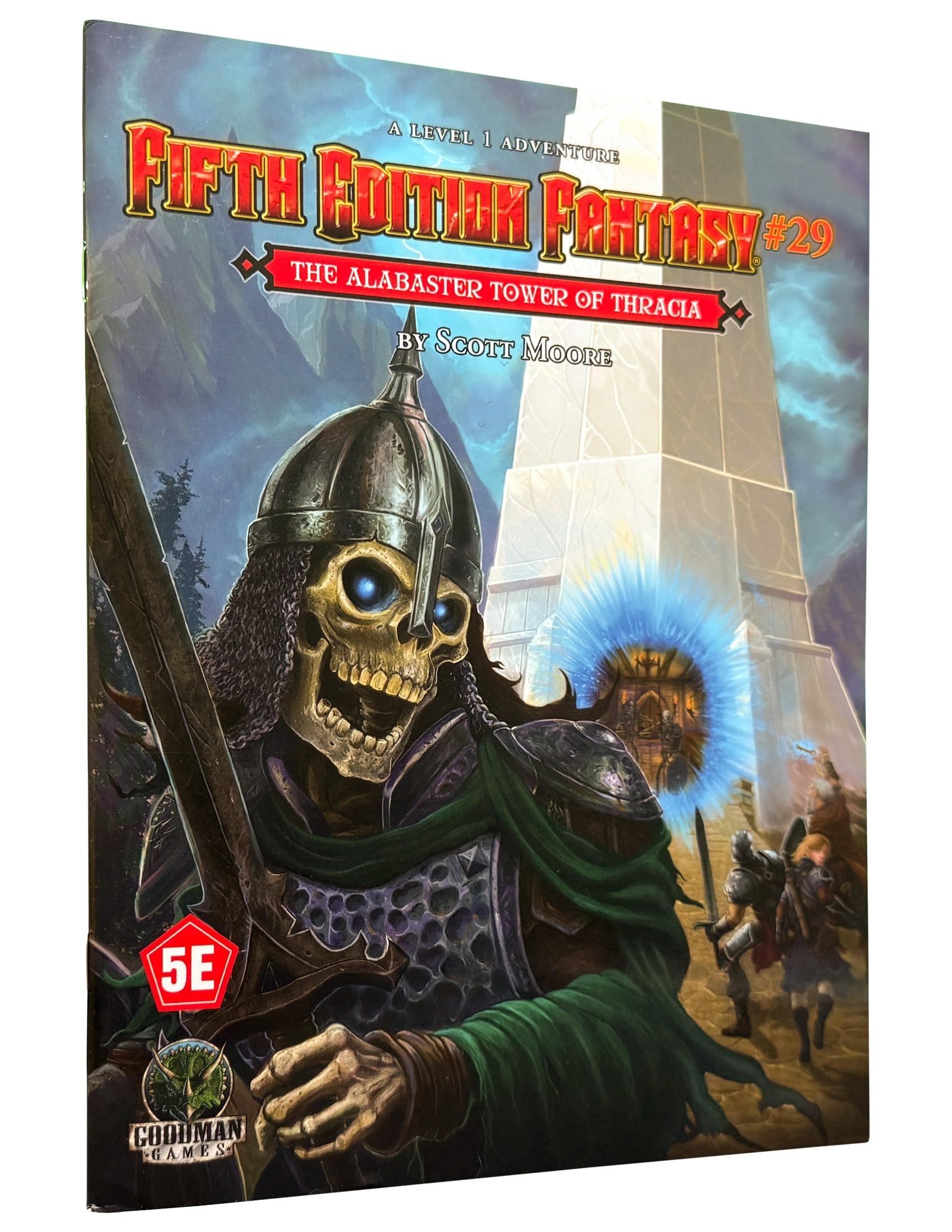 D&D 5E: Fifth Edition Fantasy: Adventure #29: The Alabaster Tower of Thracia