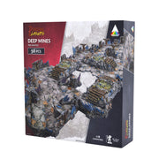 Dungeons & Lasers: Prepainted Terrain Set for DND and Tabletop RPG Games - 5E Compatible with 28mm-32mm Scale Miniatures - Modular Design for Fast Assembly, Ages 14+