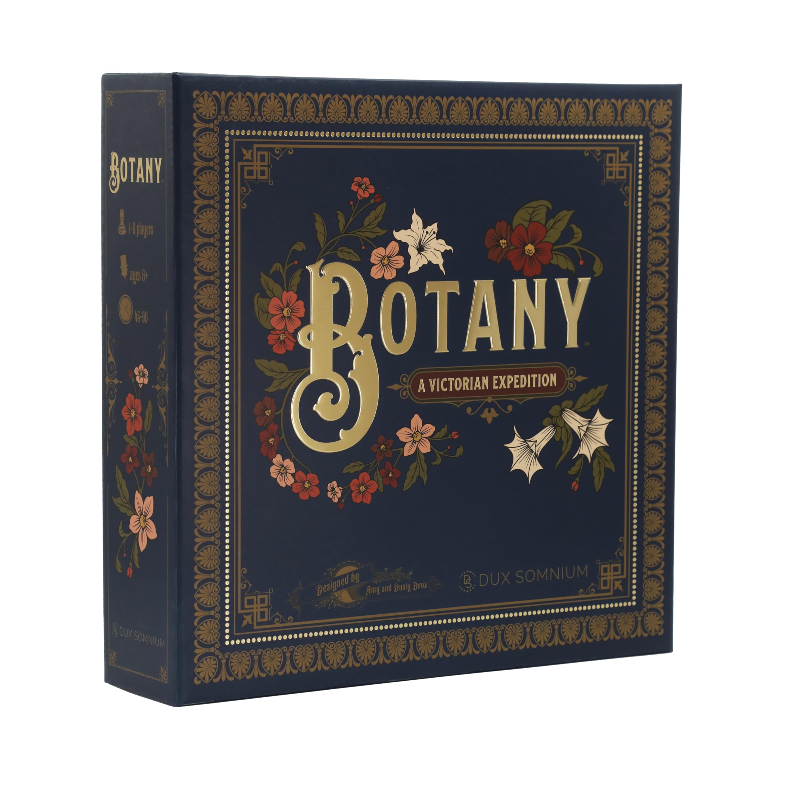 Botany Board Game | Family Board Game | Victorian Flower Hunting for Plant Lovers | Ages 8 and Up | for 1-5 Players | Easy to Learn - by Dux Somnium Games