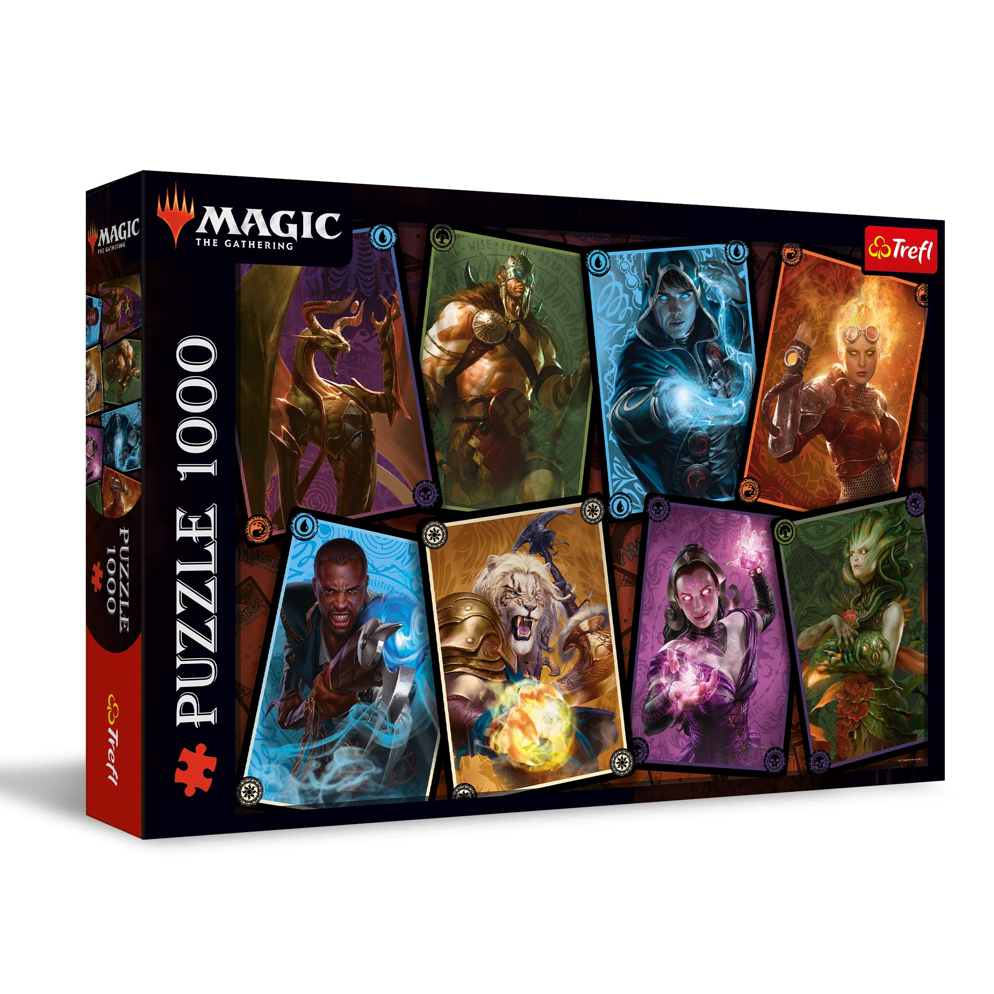 Trefl Magic: The Garhering 1000 Piece Jigsaw Puzzle, Print, 27"x19" Puzzle for Fantasy Fans, DIY, Creative Fun, Puzzle for Adults and Children from 14 Years Old