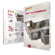 Dungeons & Lasers: Expansion Set: Torture Chamber – Unpainted and Unassembled Fully Customizable Scaled Tabletop Terrain by Archon Studios – Teens and Adults Ages 14+
