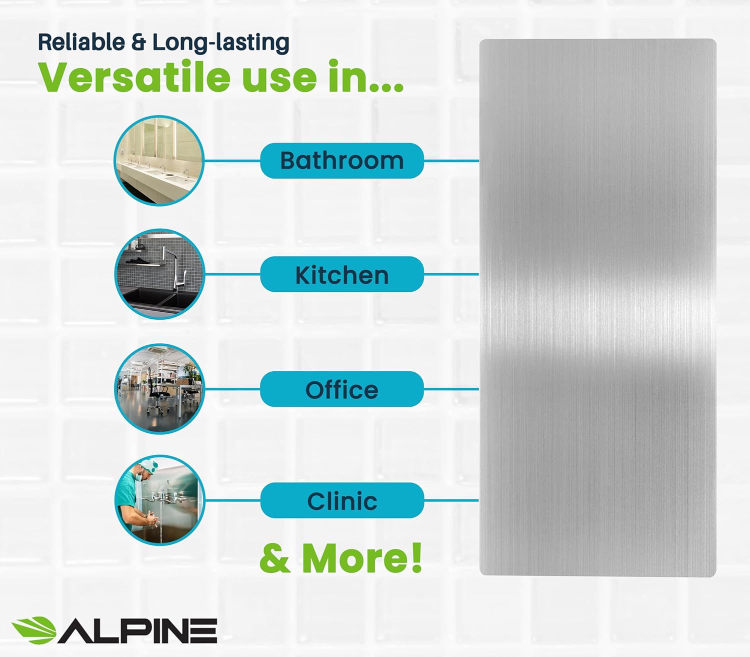 Stainless Steel Hand Dryer Wall Guard