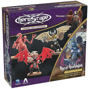Renegade Games: Heroscape - Revenants of Revna & Nuckelavee Common Army Expansion - 1 Hero Miniature, 3 Figure Squad, 2 Army Cards, Tabletop Game Set
