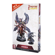Dungeons & Lasers: Anara The Undying Queen Large DND Miniature - 5" Tall with Scenic Base - Painting and Assembly Required - for 14 Years +