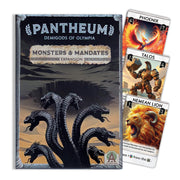 Monsters & Mandates Expansion for Pantheum by Archwood Games | 3 Modular Add-Ons with New Demigods, Monsters & Mandate Missions | Strategy Expansion for Ages 12+ | 1–4 Players | 45–60 Min Playtime