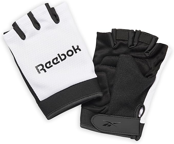 Reebok Classic Fingerless Gloves White/Black S