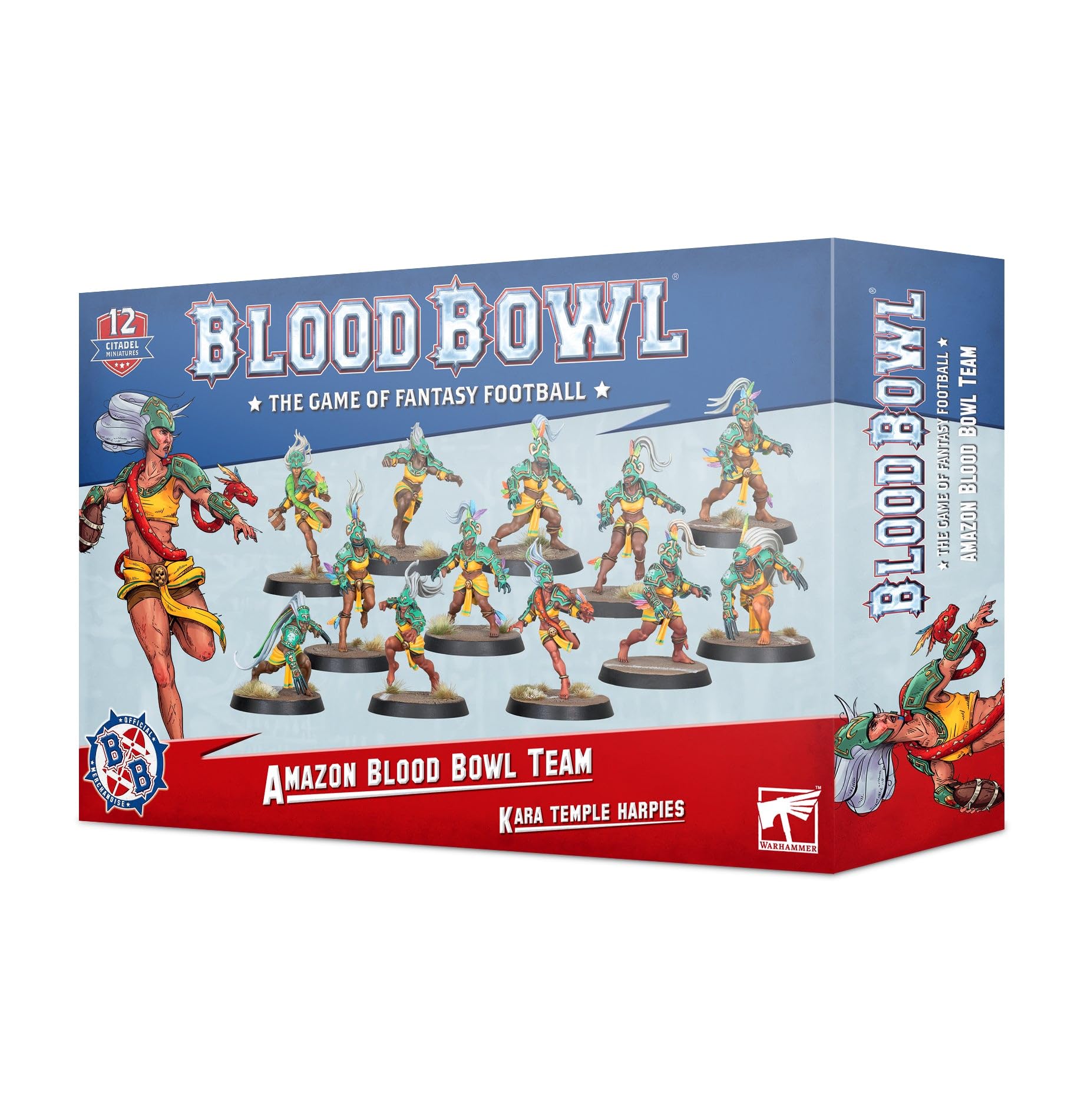 202-26 Blood Bowl: Amazon Team: Kara Temple Harpies