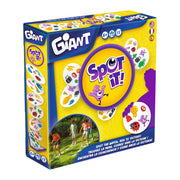 Asmodee Spot It! Giant Card Game - Oversized Matching with 4 Exclusive Mini-Games, Fast-Paced Family Game for Kids & Adults, Ages 6+, 2-12 Players, 15 Minute Playtime, Made by Zygomatic