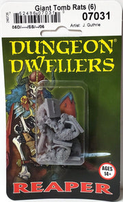 Dungeon Dwellers: Giant Tomb Rats (6)