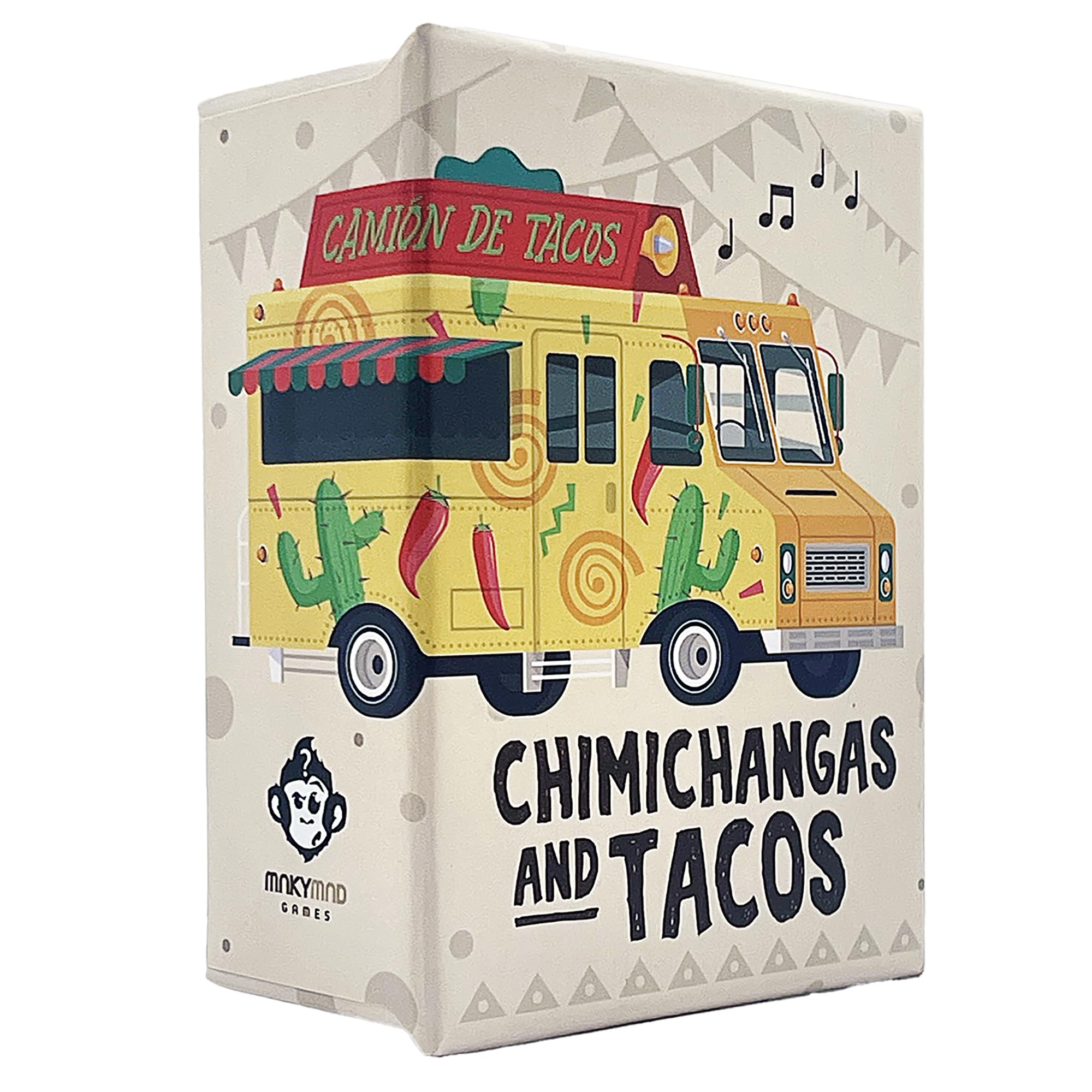 Mnkymnd Games: Chimichangas & Tacos - Tile Drafting Board Game, Score The Best Meals, Food Themed Play, Party-Family, Ages 8+, 2-3 Players, 10-20 Min