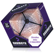 Duomoto Magnetic Transforming Cube - Shape Shifting Double Creativity Puzzle w/ 96 Rare Earth Magnets - Transforms Into Over 100 Shapes - by Fun in Motion Toys - Creators of Shashibo & Cubendi