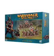 Warhammer The Old World – Bestigors Regiment | 20 Elite Beastmen Miniatures | Heavy Infantry Kit with Custom Options