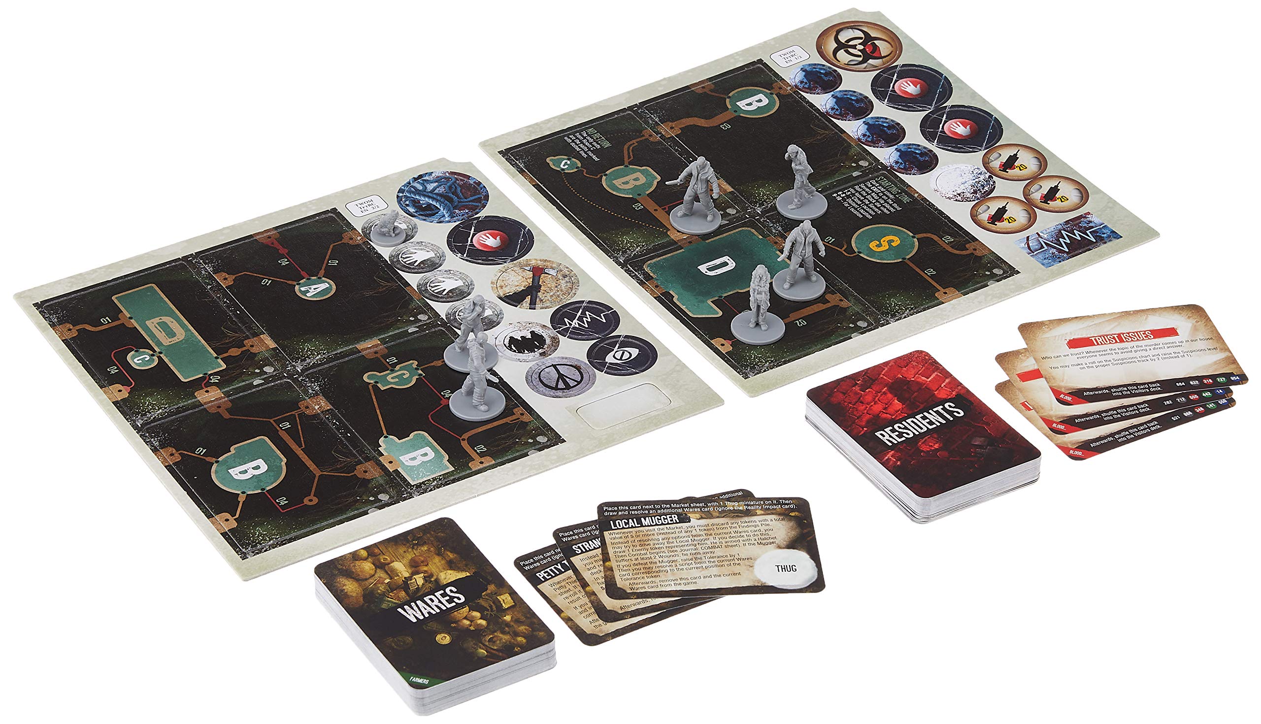This War of Mine: Tales from The Ruined City–A Board Game by Ares Games 1-6 Players–Board Games for Family 45-120 Minutes of Gameplay–Games for Family Game Night–for Ages 18+ - English Version