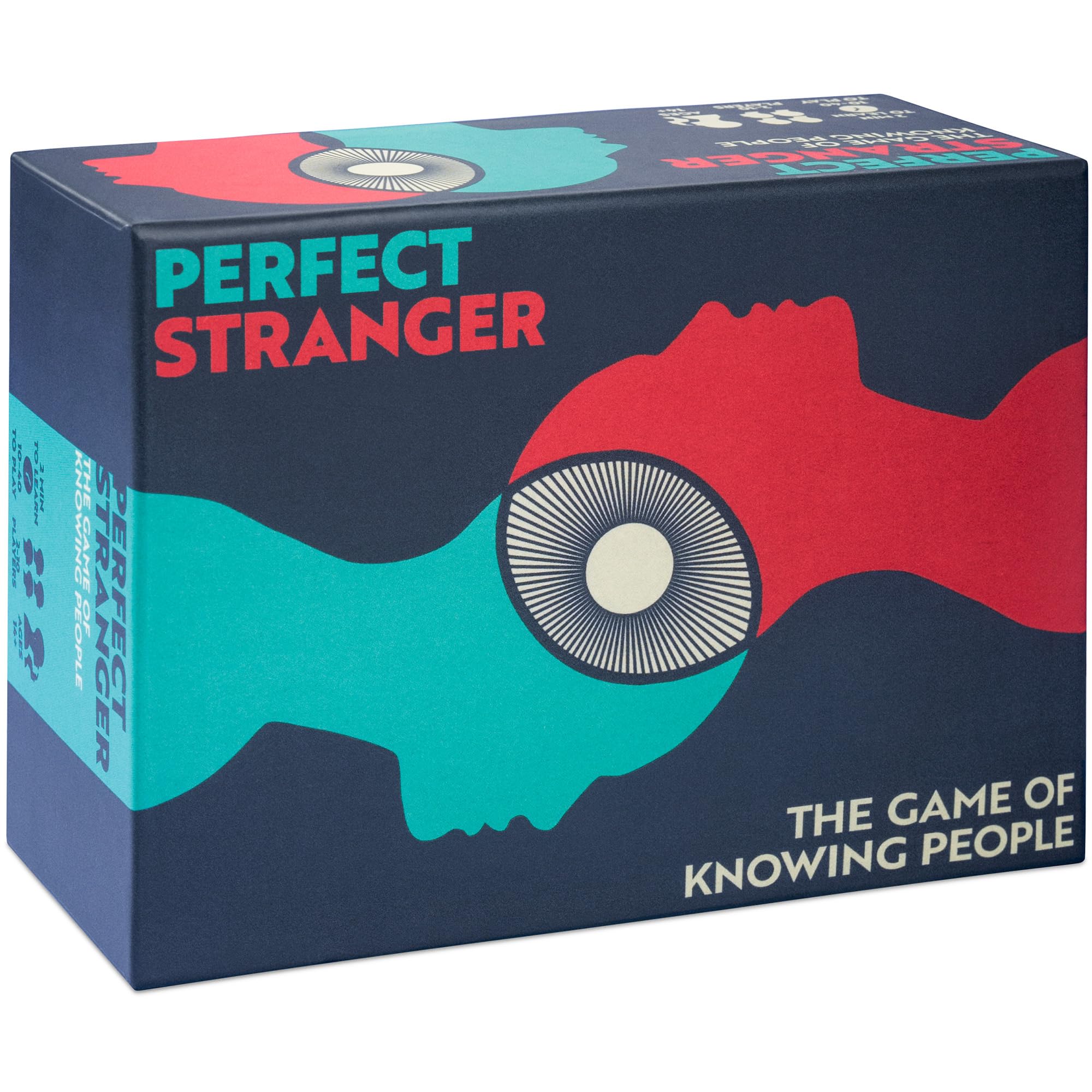 Perfect Stranger Conversation Card Game – Valentine’s Day Game for Couples and Date Night – Relationship and Get to Know You Party Game – 1 to 6 Players Ages 14+