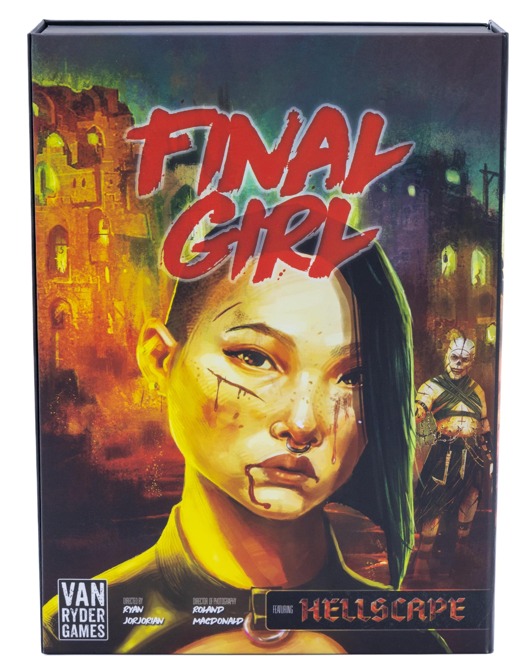 Van Ryder Games - Horror Board Game - Final Girl - Hell to Pay - Feature Film Box - Core Box Required - 1 Player - 20-60 Minutes Gameplay - Teens & Adults, Ages 14+ (English Version)